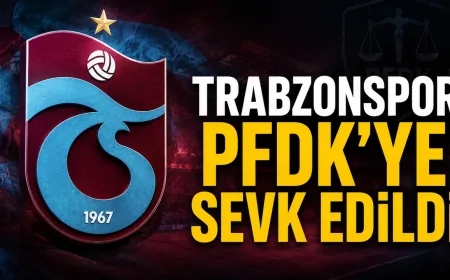Trabzonspor, PFDK’ye sevk edildi