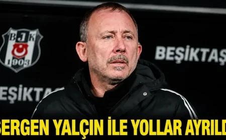 Beşiktaş’ta Sergen Yalçın dönemi sona erdi
