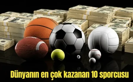 Dünyanın en çok kazanan 10 sporcusu