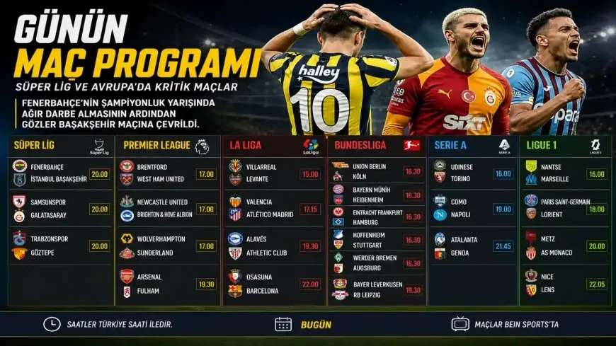 2 Mayıs Günün öne çıkan maçları
