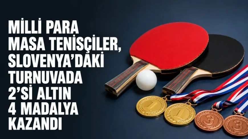 Milli para masa tenisçilerden Slovenya’da büyük başarı