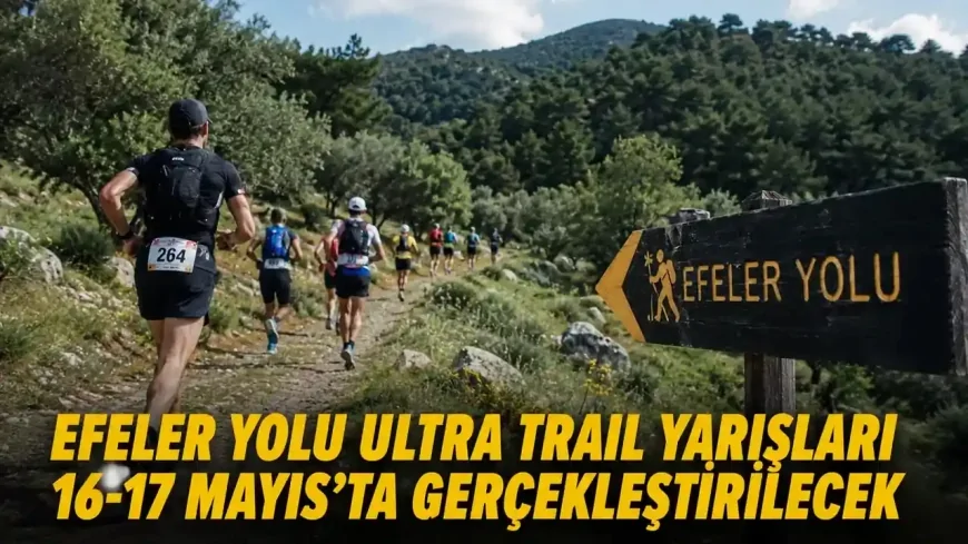 Efeler Yolu Ultra Trail heyecanı 16-17 Mayıs’ta yaşanacak