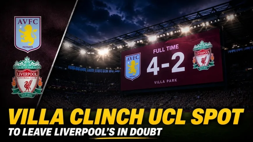 Aston Villa’dan dev adım: Liverpool’u yıkıp Şampiyonlar Ligi biletini aldı