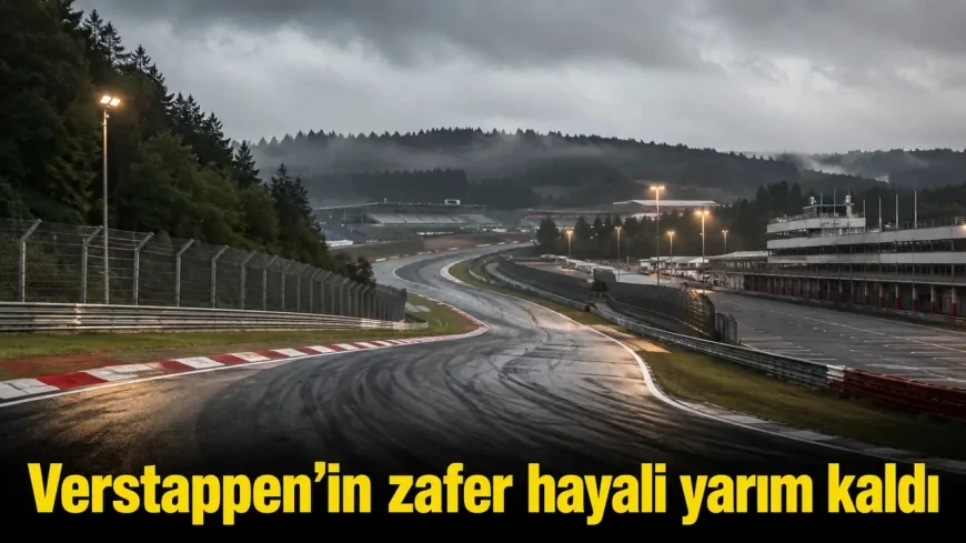 Verstappen’in Nürburgring hayali mekanik arızaya takıldı