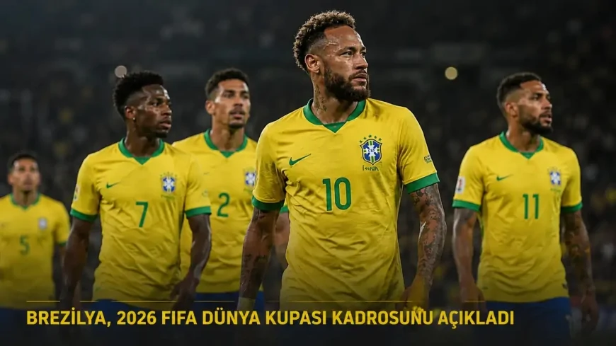 Brezilya, 2026 FIFA Dünya Kupası kadrosunu açıkladı