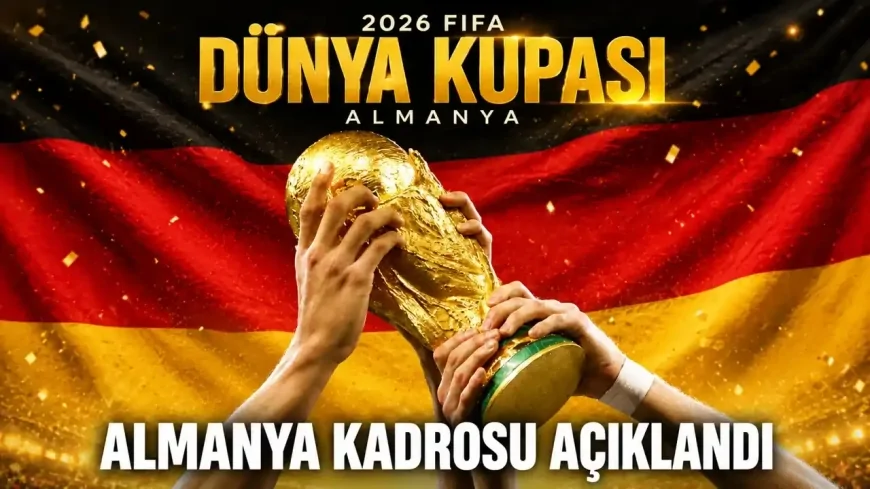 Almanya, 2026 Dünya Kupası kadrosunu açıkladı