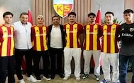Kayserispor, Altyapısından 6 Futbolcuyla Profesyonel Sözleşme İmzaladı