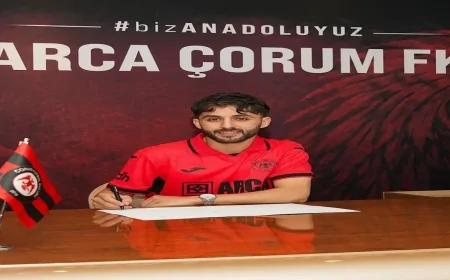 Çorum FK, Iraklı futbolcu Hasan Abdulkareem'i kadrosuna kattı