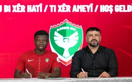 Amedspor, Amadou Cisse'yi kadrosuna kattı