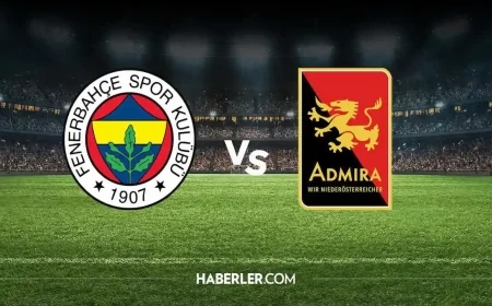 Fenerbahçe-Admira Wacker muhtemel 11'i belli oldu! İşte kamp kadrosundan sahaya çıkacak isimler