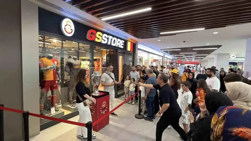 Galatasaray'ın şampiyonluk kupasına Düzce'de yoğun ilgi